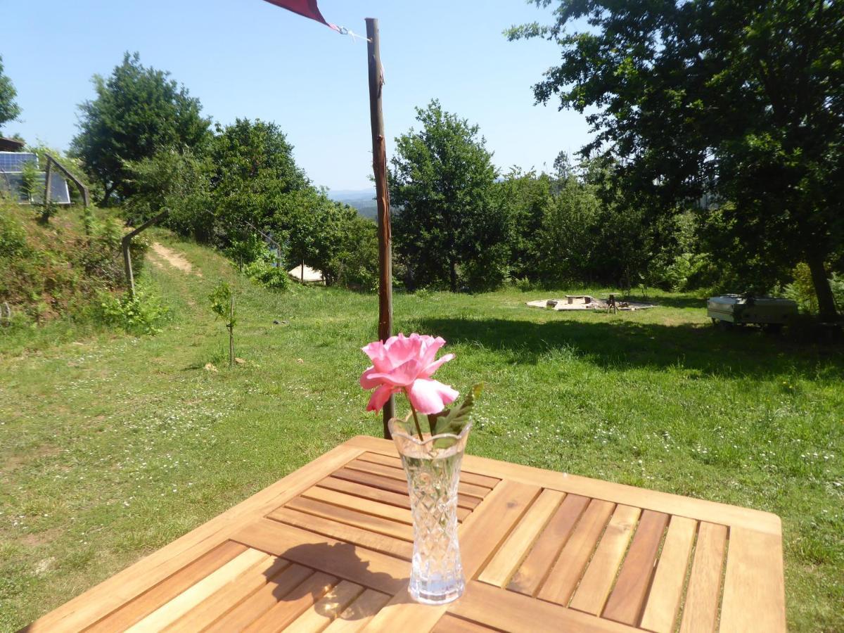 Rosa The Cosy Cabin - Gypsy Wagon - Shepherds Hut, River Views Off-Grid Eco Living Pedrogao Grande Eksteriør billede